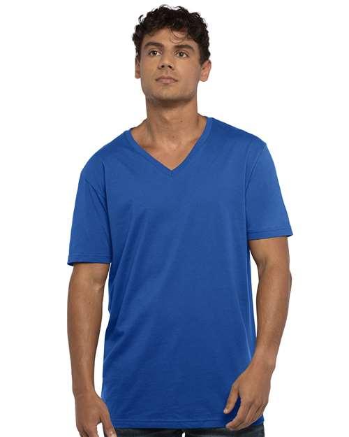 Unisex Cotton V-Neck T-Shirt - 3200