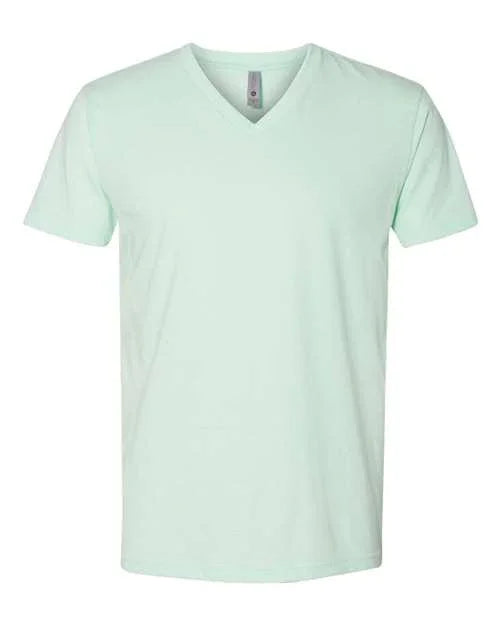 Men's CVC V-Neck T-Shirt - 6240