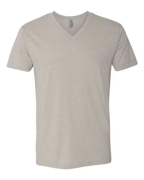 Men's CVC V-Neck T-Shirt - 6240