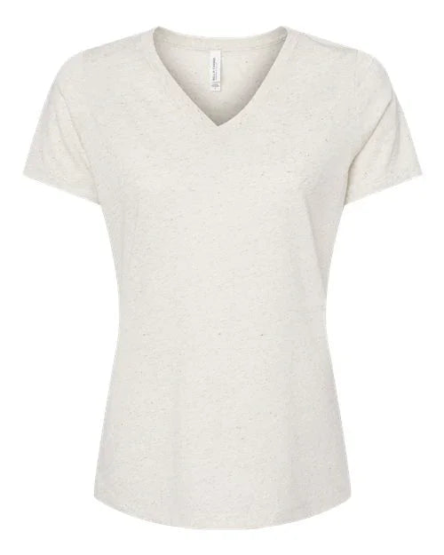 Women's Relaxed Triblend V-Neck Tee - 6415