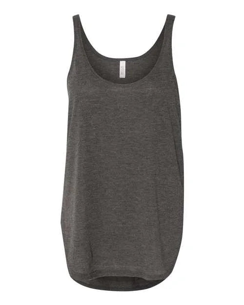 Women's Flowy Tank with Side Slit - 8802