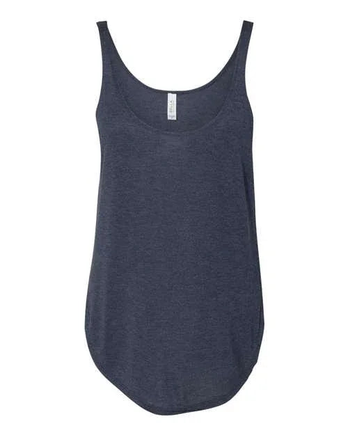 Women's Flowy Tank with Side Slit - 8802