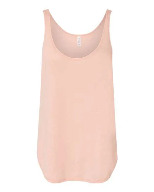 Women's Flowy Tank with Side Slit - 8802