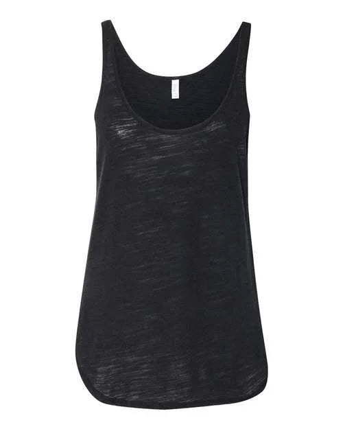 Women's Flowy Tank with Side Slit - 8802
