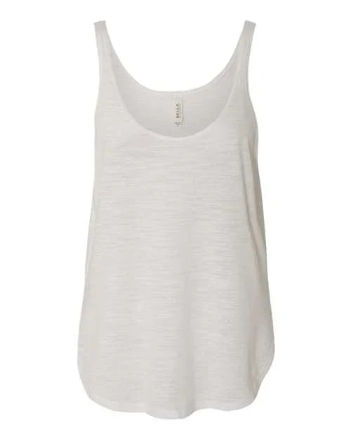 Women's Flowy Tank with Side Slit - 8802
