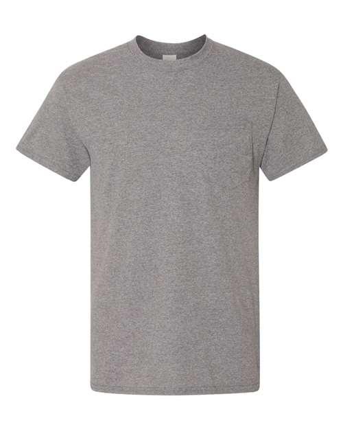 Unisex DryBlend® Pocket T-Shirt - 8300