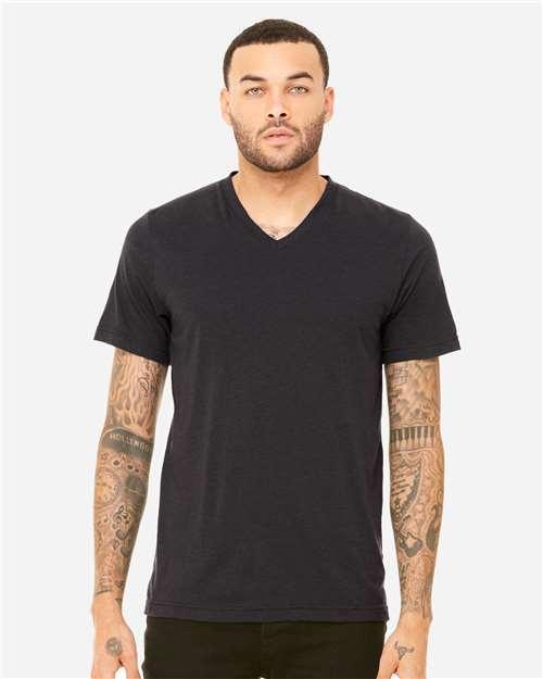 Unisex Triblend V-Neck Tee - 3415