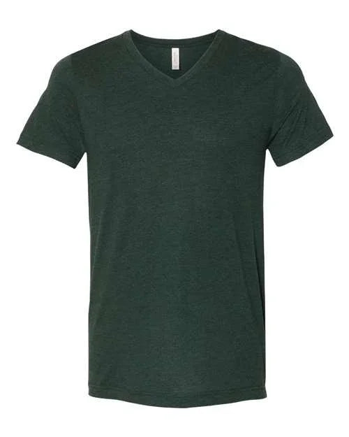 Unisex Triblend V-Neck Tee - 3415