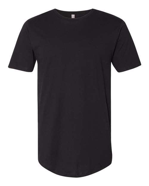 Men's Cotton Long Body T-Shirt - 3602