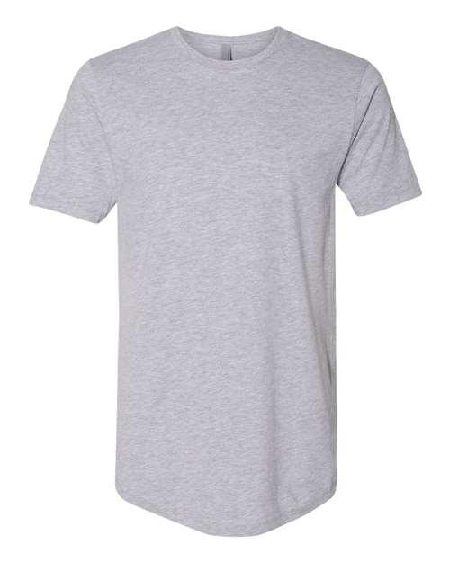 Men's Cotton Long Body T-Shirt - 3602