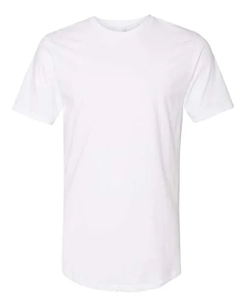 Men's Cotton Long Body T-Shirt - 3602