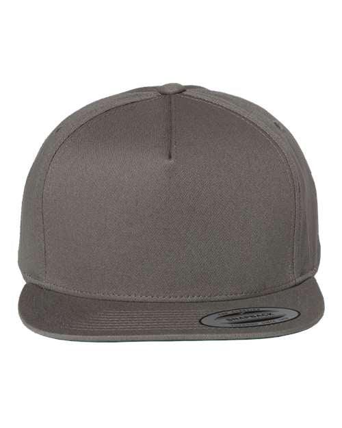 Five-Panel Cotton Twill Snapback Cap - 6007