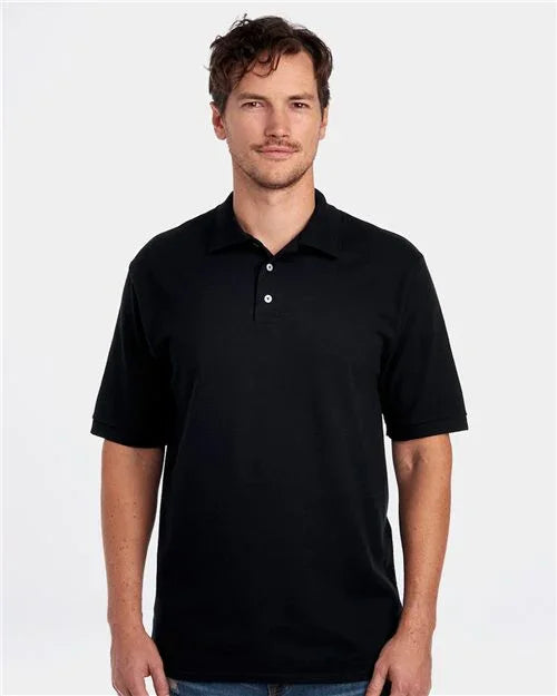 Men's 100% Ring-Spun Cotton Piqué Polo - 443M