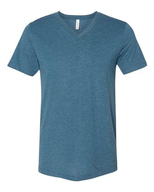 Unisex Triblend V-Neck Tee - 3415