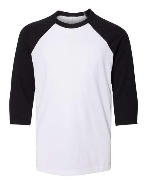 Youth Three-Quarter Sleeve Baseball Tee - 3200Y