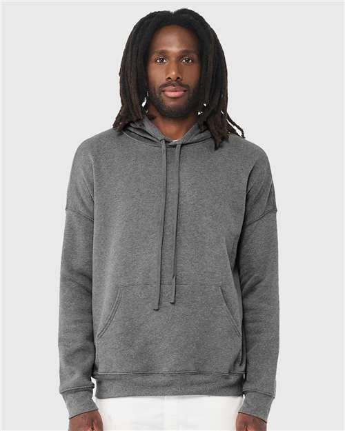 Unisex Sponge Fleece Drop Shoulder Hoodie Sweatshirt - 3729
