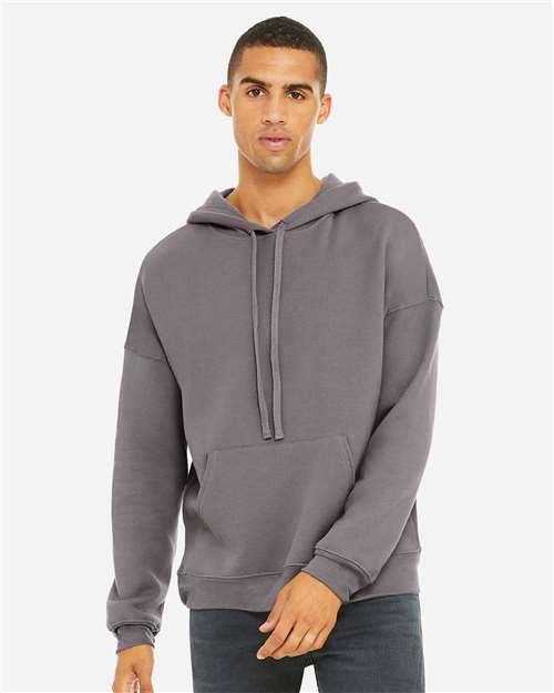 Unisex Sponge Fleece Drop Shoulder Hoodie Sweatshirt - 3729