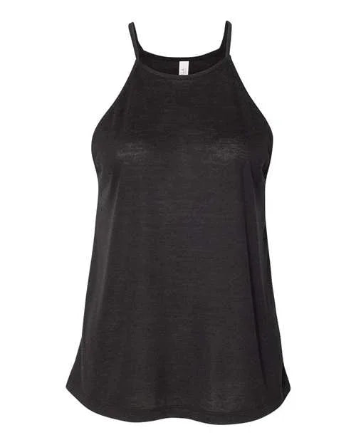 Women's Flowy High-Neck Tank - 8809