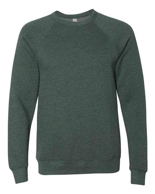 Unisex Sponge Fleece Raglan Crewneck Sweatshirt - 3901