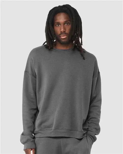 Unisex Sponge Fleece Drop Shoulder Crewneck Sweatshirt - 3945