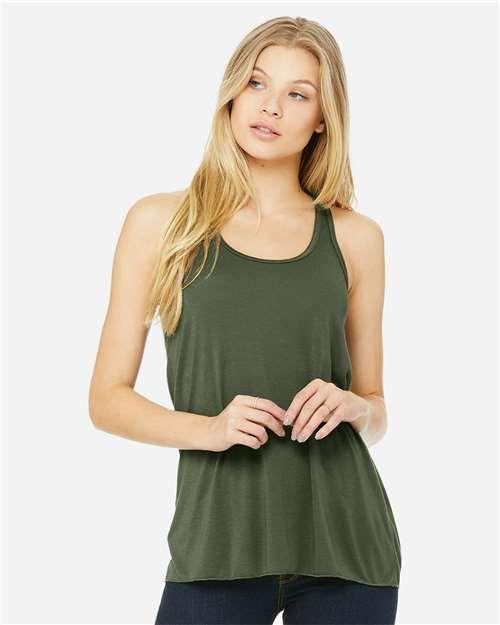 Women's Flowy Racerback Tank - 8800