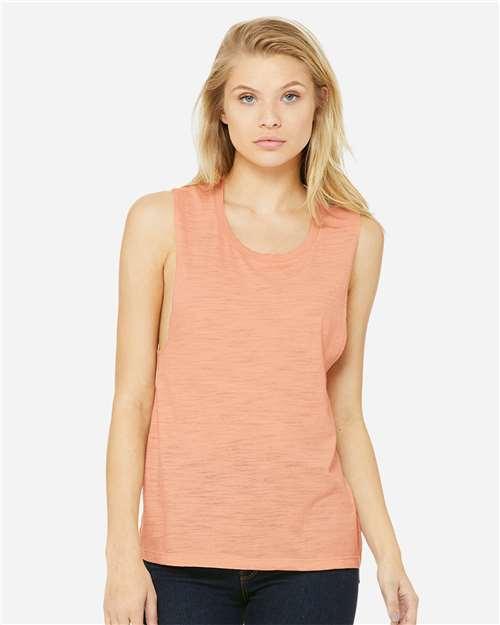 Women's Flowy Scoop Muscle Tank - 8803