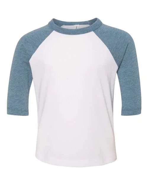 Toddler Three-Quarter Sleeve Baseball Tee - 3200T
