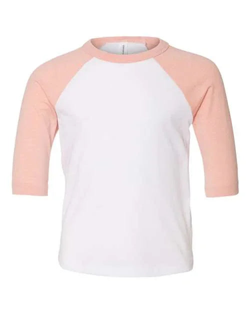 Toddler Three-Quarter Sleeve Baseball Tee - 3200T