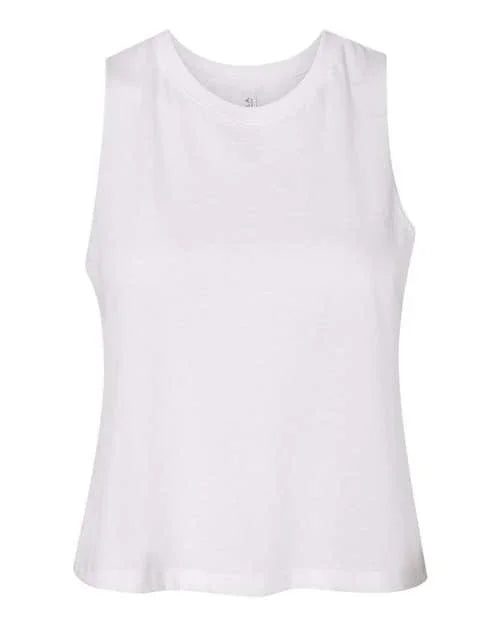 Women's Racerback Crop Tank - 6682