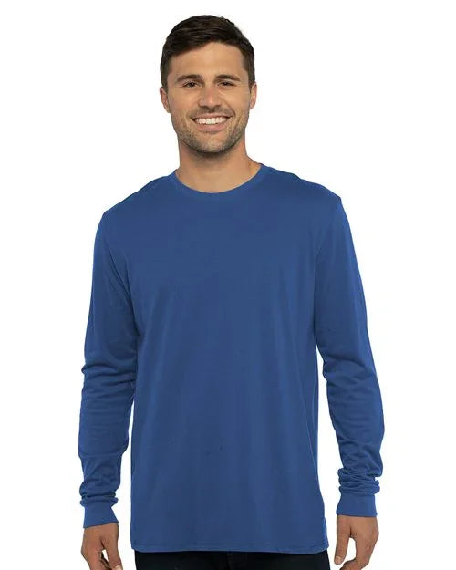 Unisex Sueded Long Sleeve T-Shirt - 6411