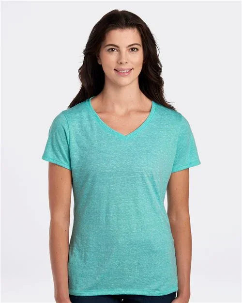 Women's Snow Heather Jersey V-Neck T-Shirt - 88WVR