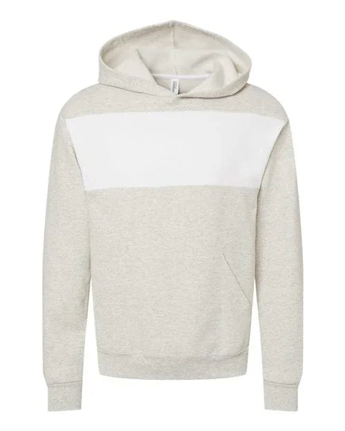 Unisex Snow Heather French Terry Raglan Hooded Sweatshirt - 90MR