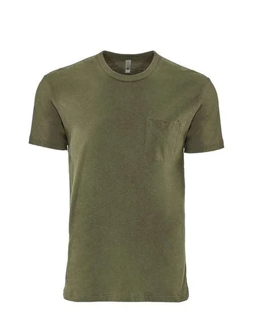 Unisex Cotton Pocket T-Shirt - 3605