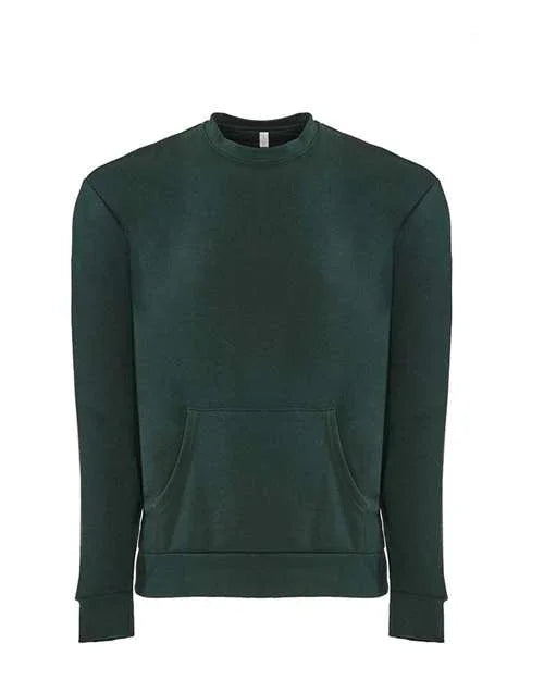 Unisex Santa Barbara Pocket Crewneck Sweatshirt - 9001