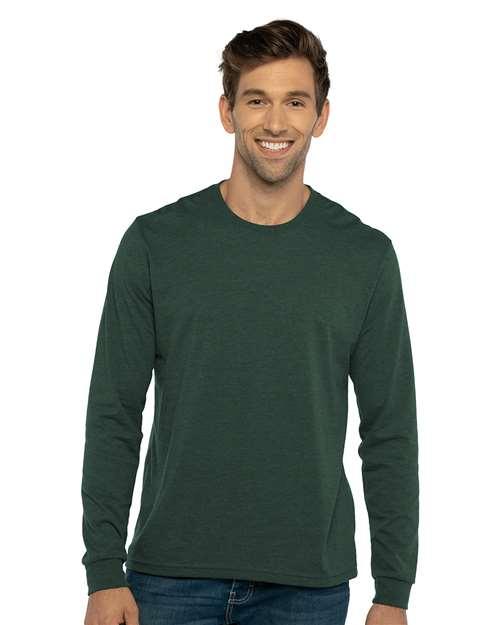 Unisex Sueded Long Sleeve T-Shirt - 6411