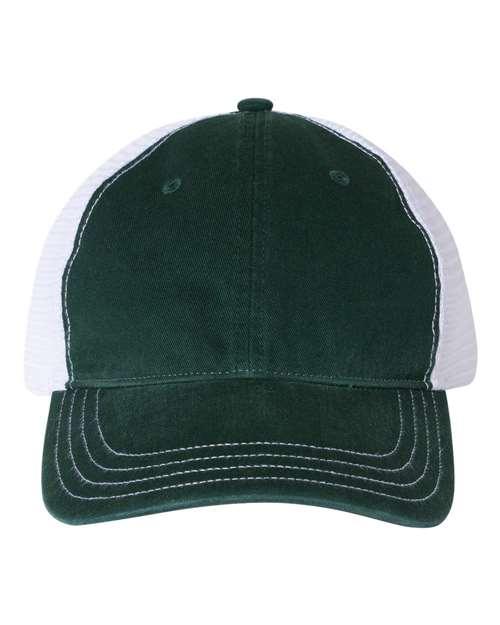 Garment-Washed Trucker Cap - 111