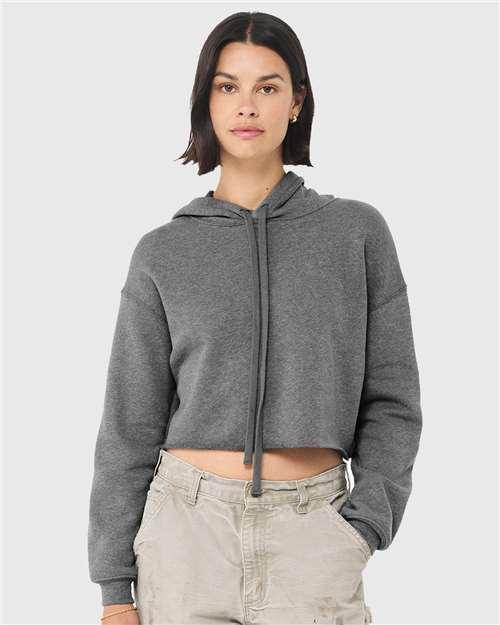 Women's Crop Hoodie Sweatshirt - 7502