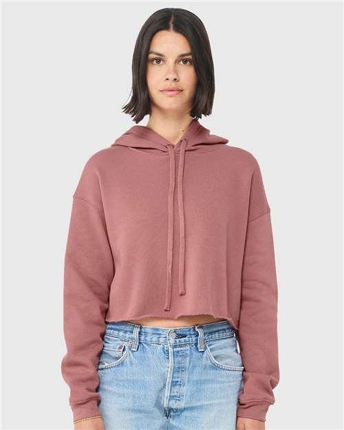 Women's Crop Hoodie Sweatshirt - 7502