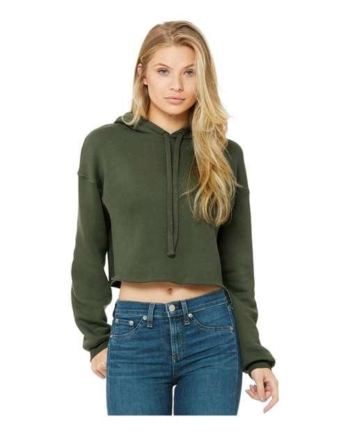 Women's Crop Hoodie Sweatshirt - 7502