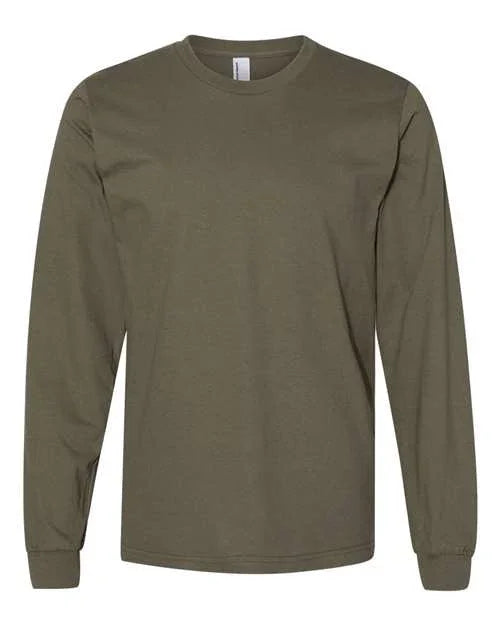 Unisex Fine Jersey Long Sleeve Tee - 2007
