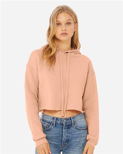 Women's Crop Hoodie Sweatshirt - 7502