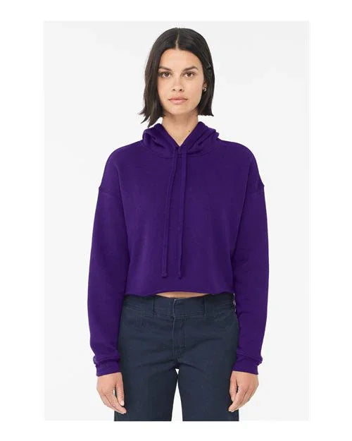 Women's Crop Hoodie Sweatshirt - 7502