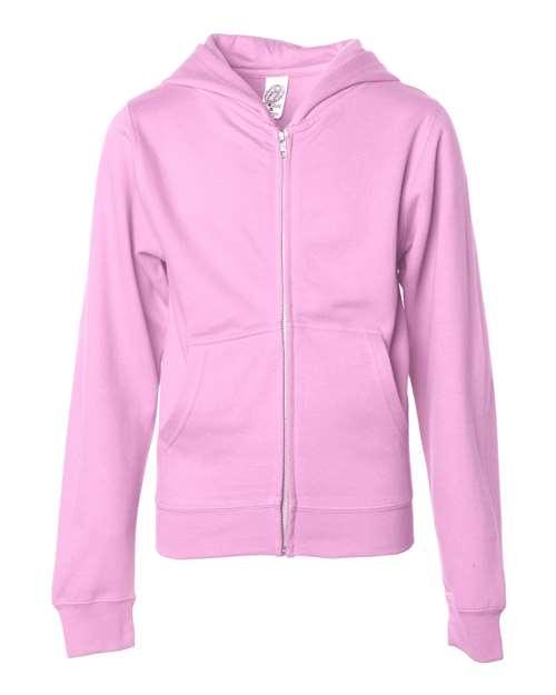 Youth Midweight Full-Zip Hooded Sweatshirt - SS4001YZ