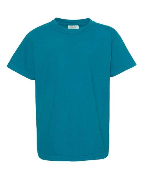 Youth Garment-Dyed Heavyweight T-Shirt - XS - Transfer Kingdom