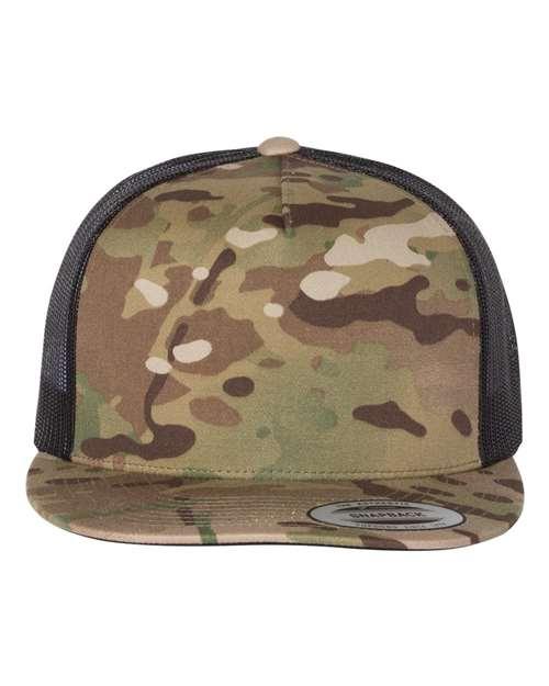 Classic Five-Panel Trucker Cap - 6006