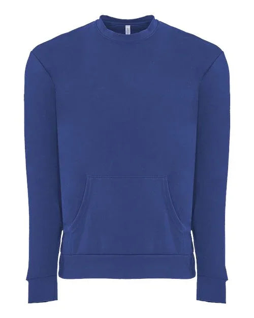 Unisex Santa Barbara Pocket Crewneck Sweatshirt - 9001