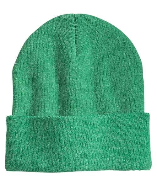 12" Solid Cuffed Beanie - SP12