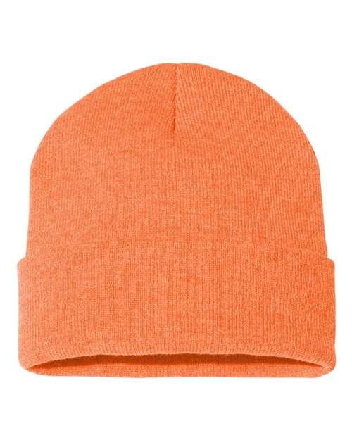 12" Solid Cuffed Beanie - SP12