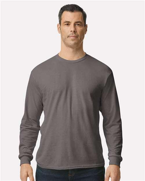 Men's Heavy Cotton™ Long Sleeve T-Shirt - S - Transfer Kingdom