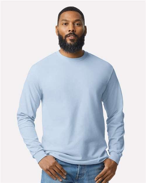 Men's Heavy Cotton™ Long Sleeve T-Shirt - S - Transfer Kingdom